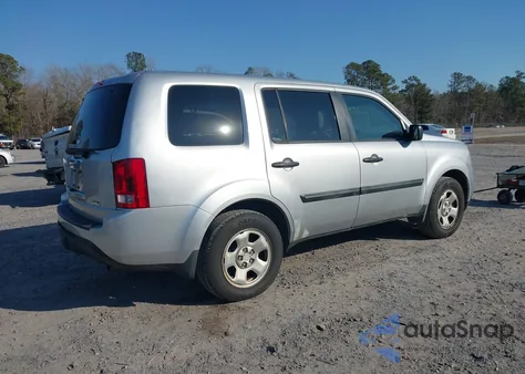 2013 Honda Pilot Lx z USA, uszkodzony, nr VIN 5FNYF4H24DB057033
